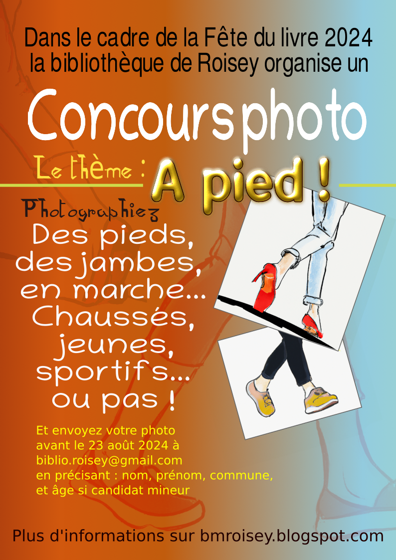 Affiche du Consours de photos 